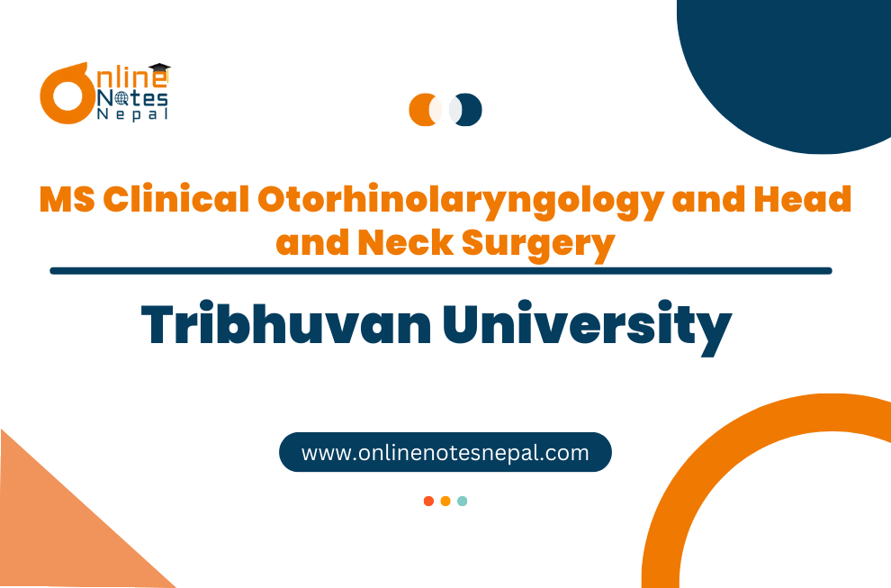 MS Clinical Otorhinolaryngology and Head and Neck Surgery